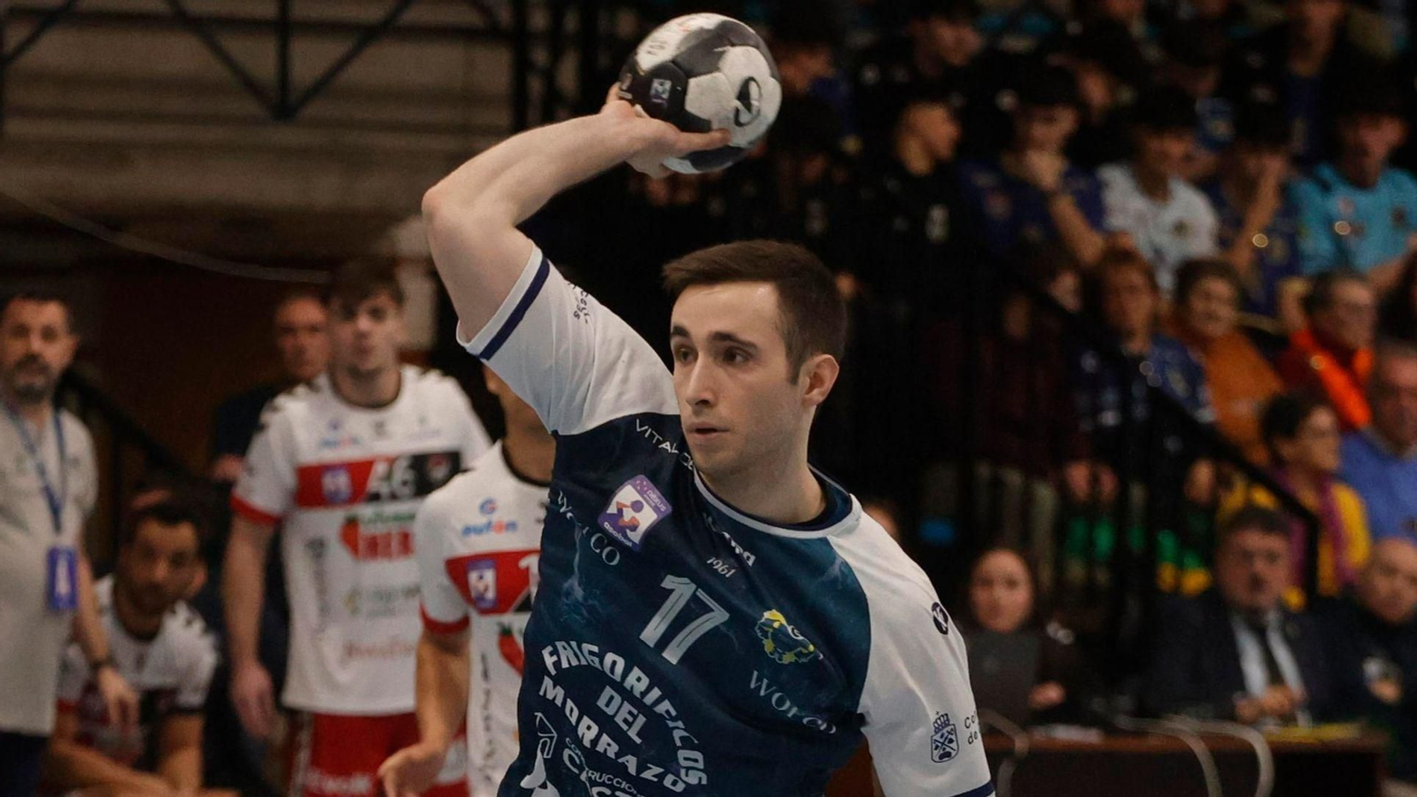 El canterano moañés Manu Pérez está a un nivel muy alto este curso.