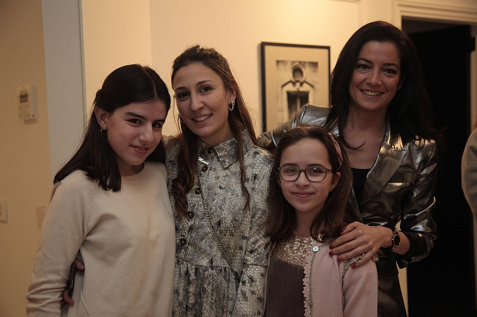 Marta, Irene, Carolina y Paloma