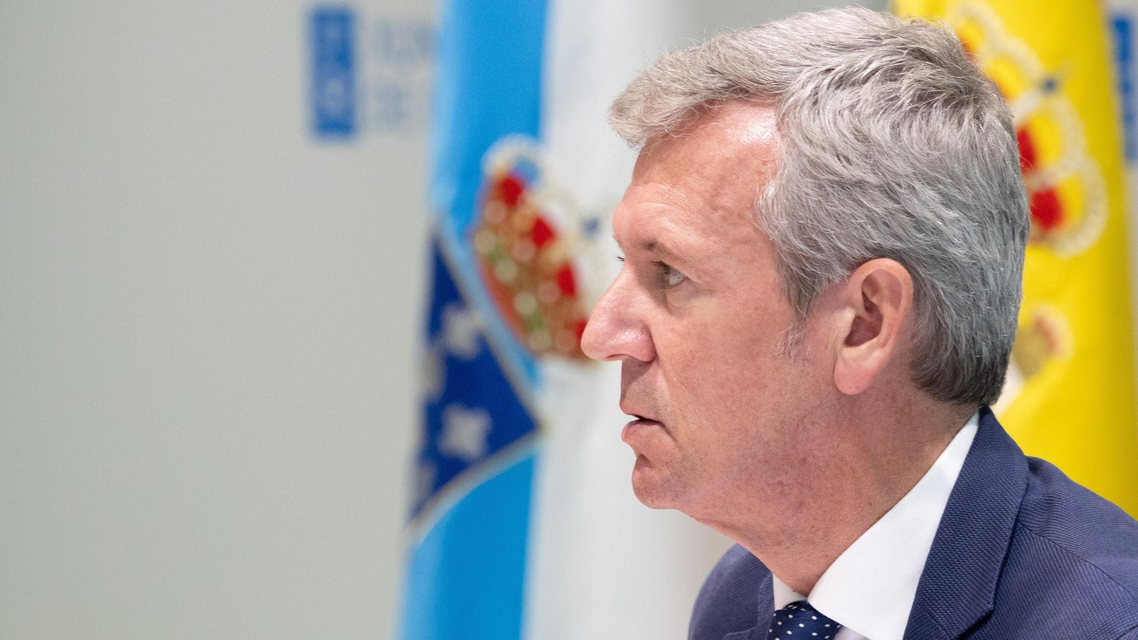 El presidente de la Xunta, Alfonso Rueda