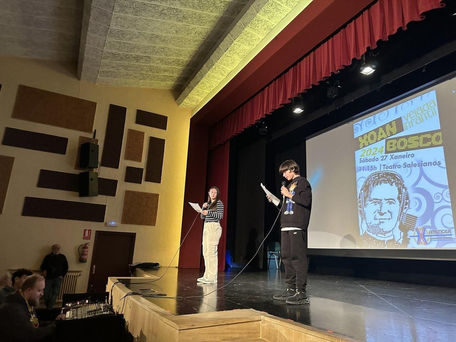 Festa de Don Bosco en Amencer.