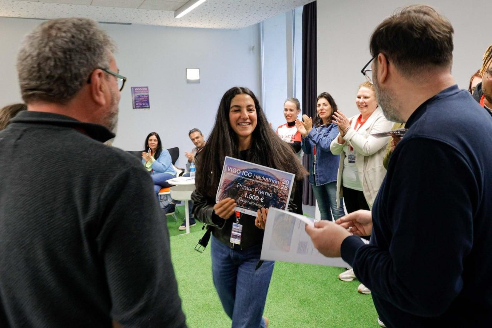 Galería | Última jornada del Vigo ICC Hackathon con premios a los mejores proyectos