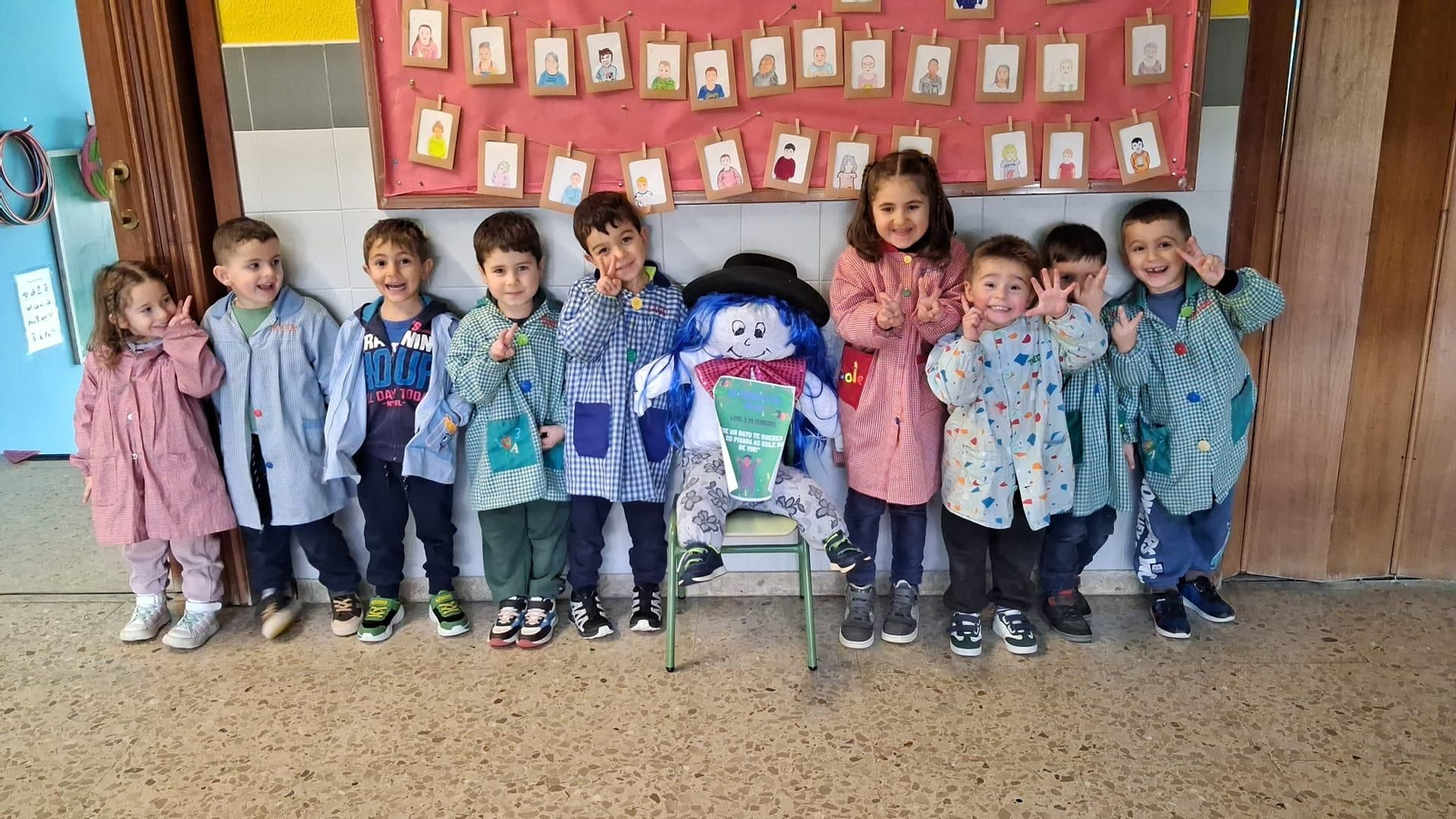 O Entroido no colexio de Sarreaus