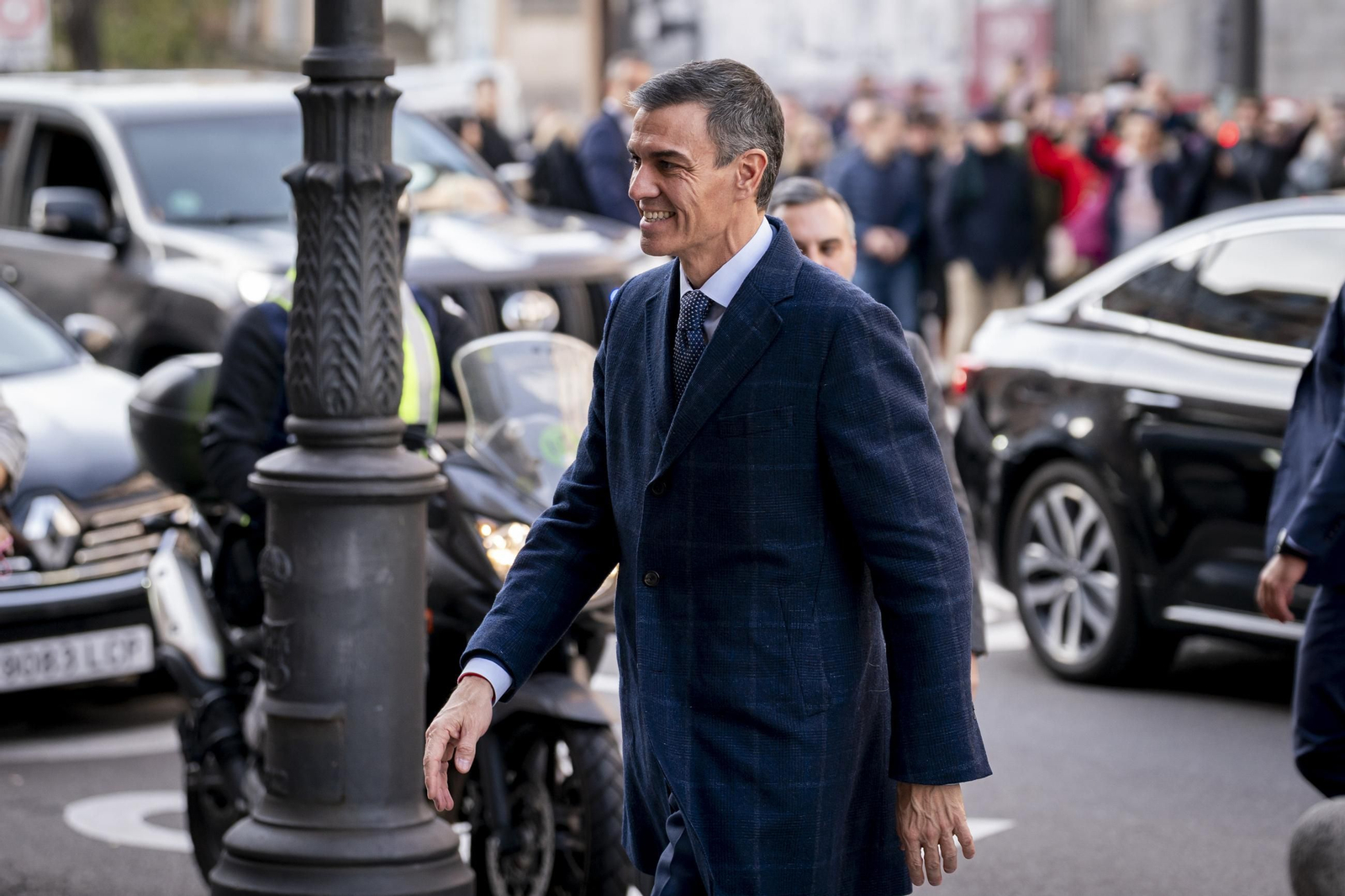 El presidente del Gobierno, Pedro Sánchez