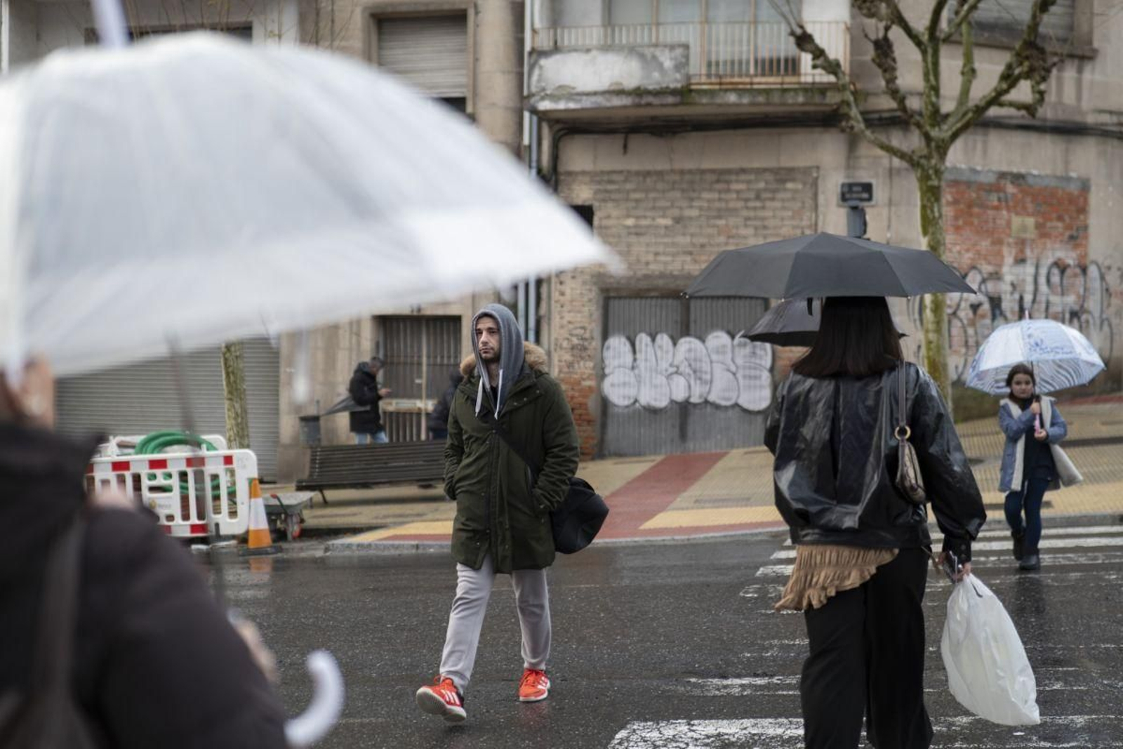 Acabada la tregua del Entroido, el cielo retoma su programación habitual.