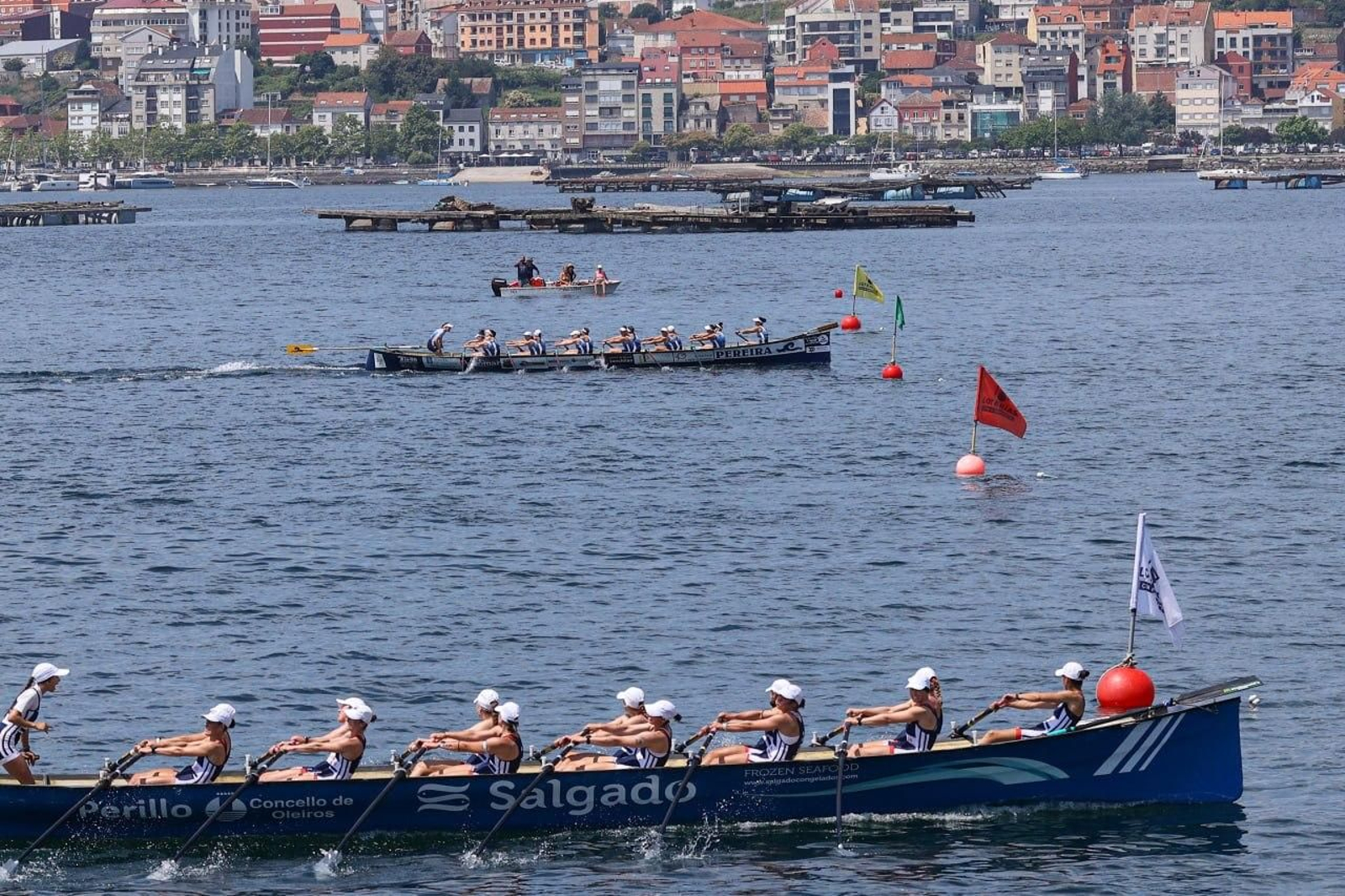 Galería | Meira corona a Arraun Lagunak y Orio en el Campeonato de España de Traineras