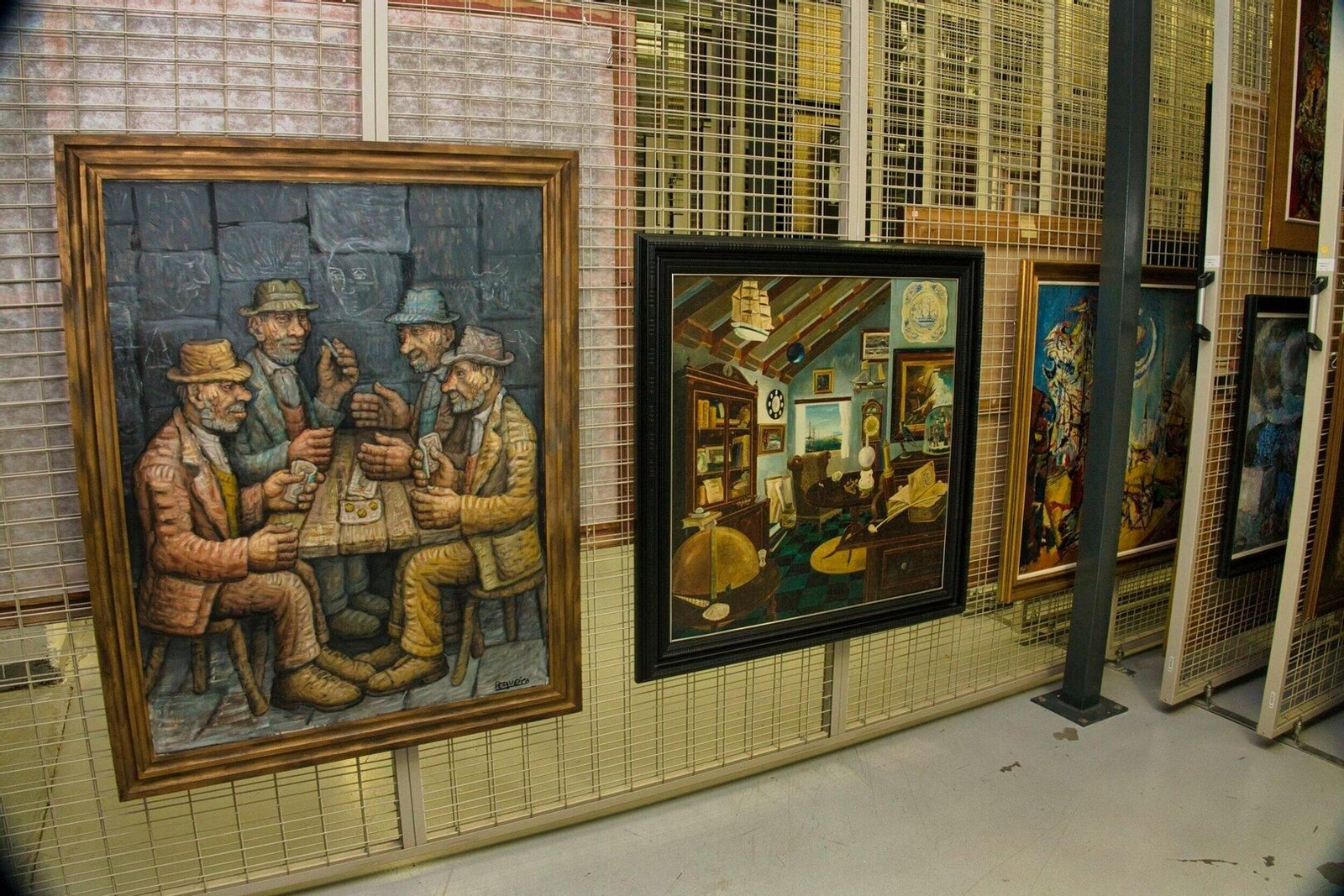 Colección de fondos pictóricos del Marco.