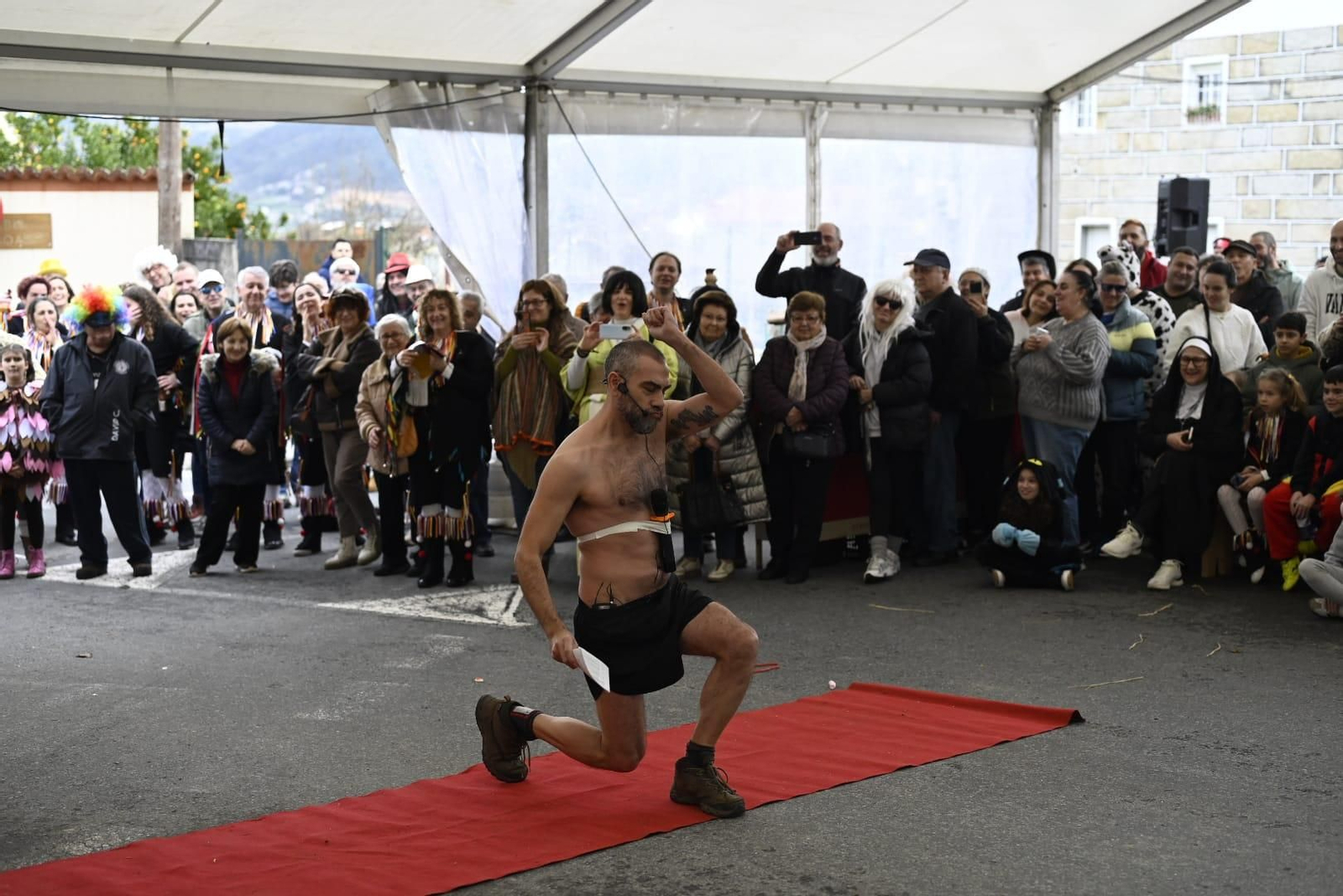 Galería | Badaladas en Eiroás pola Voda da Pita, en imaxes