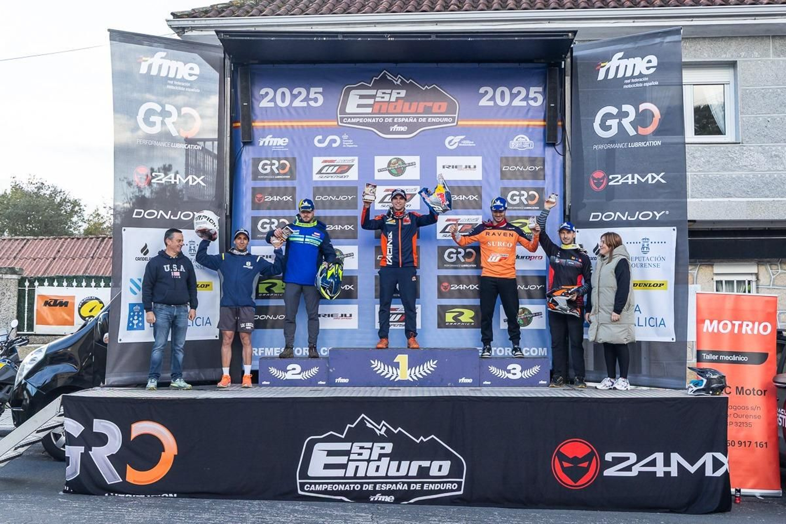 Galería | El Campeonato de España de Enduro llena de adrenalina Piñor