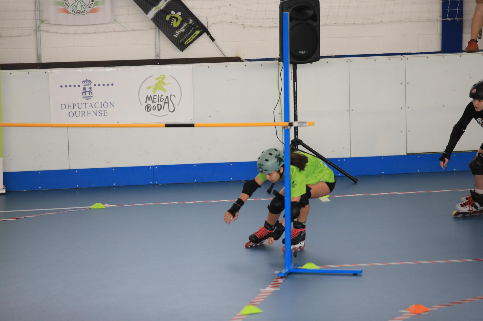 Galería | A Carballleira disfruta de una gran jornada la Liga Gallega Freestyle de patina, en imágenes