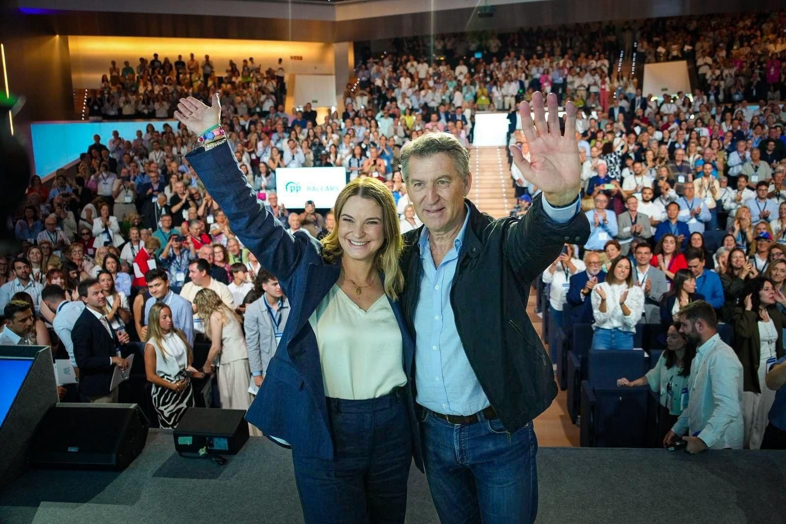 El líder del PP, Alberto Núñez Feijóo