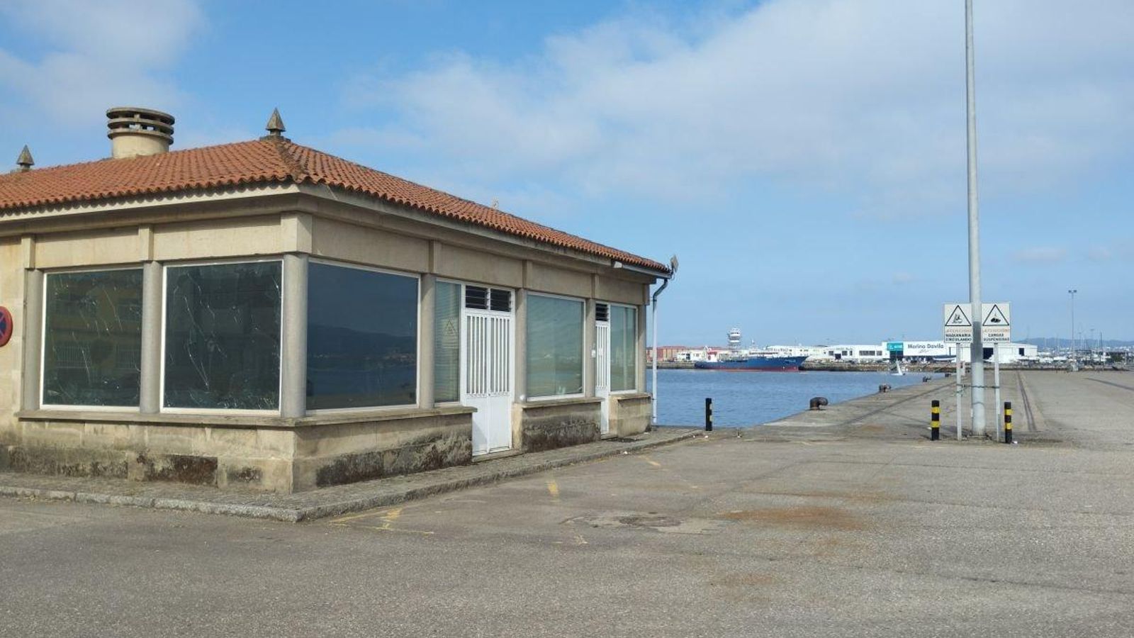 Una de las instalaciones actuales que podría acoger un establecimiento hostelero.