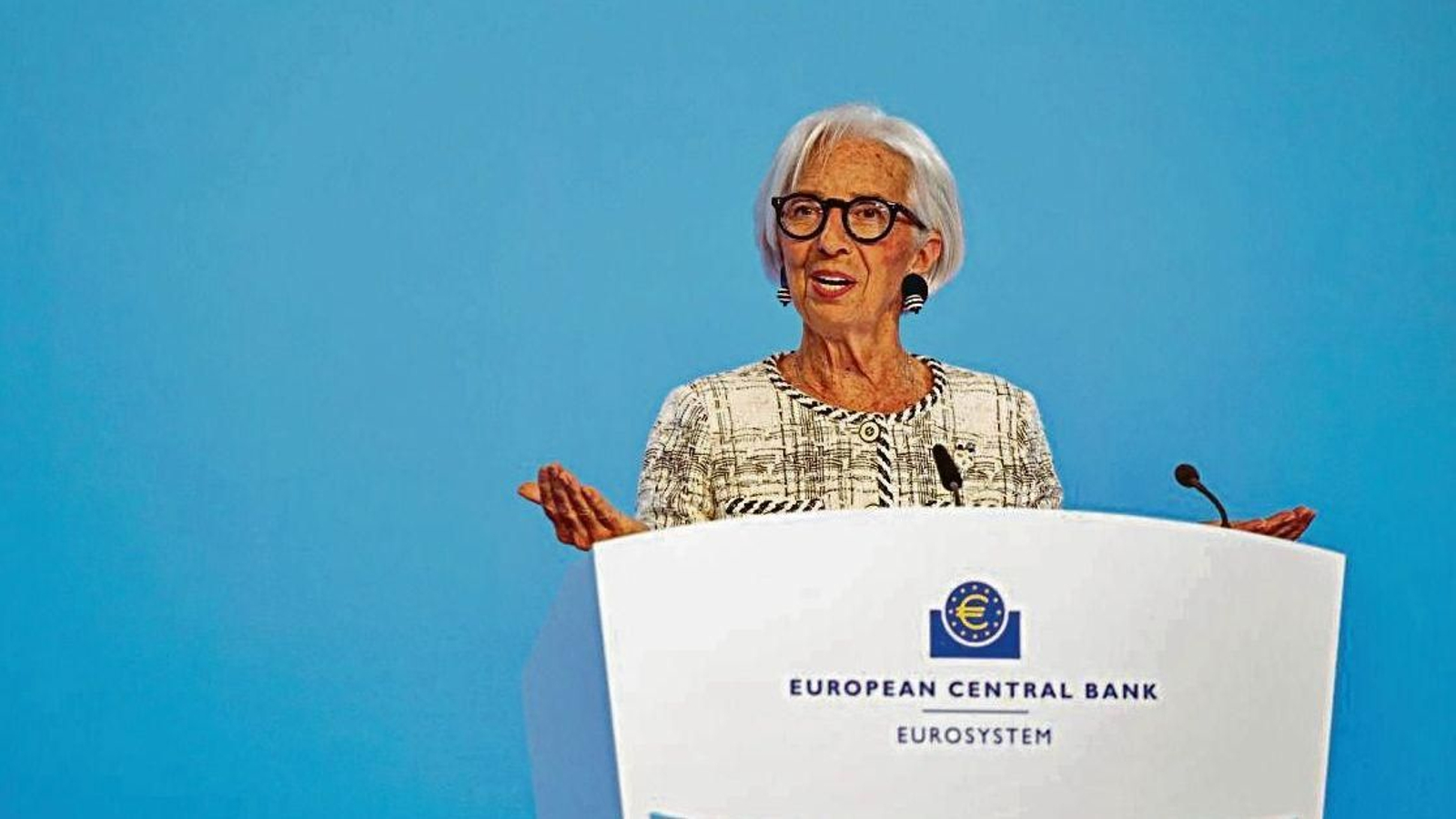 Christine Lagarde, presidenta del BCE.