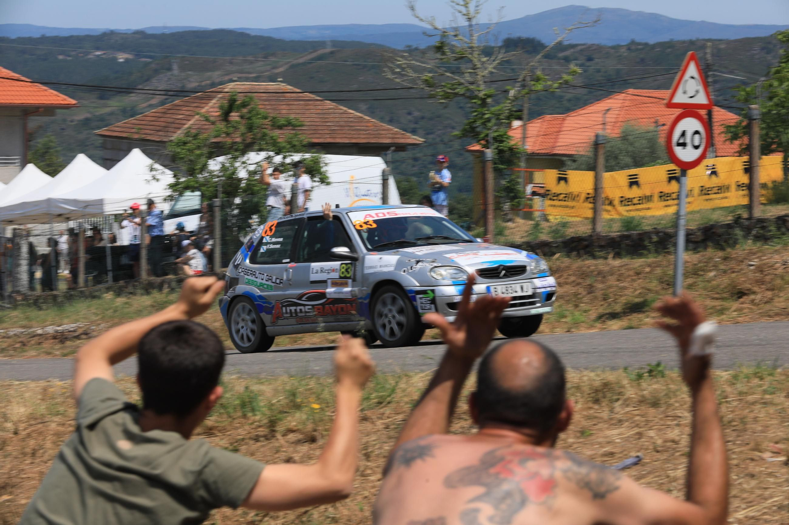 Galería | El público disfruta del Rally de Ourense en el tramo Cartelle-Toén, en fotos