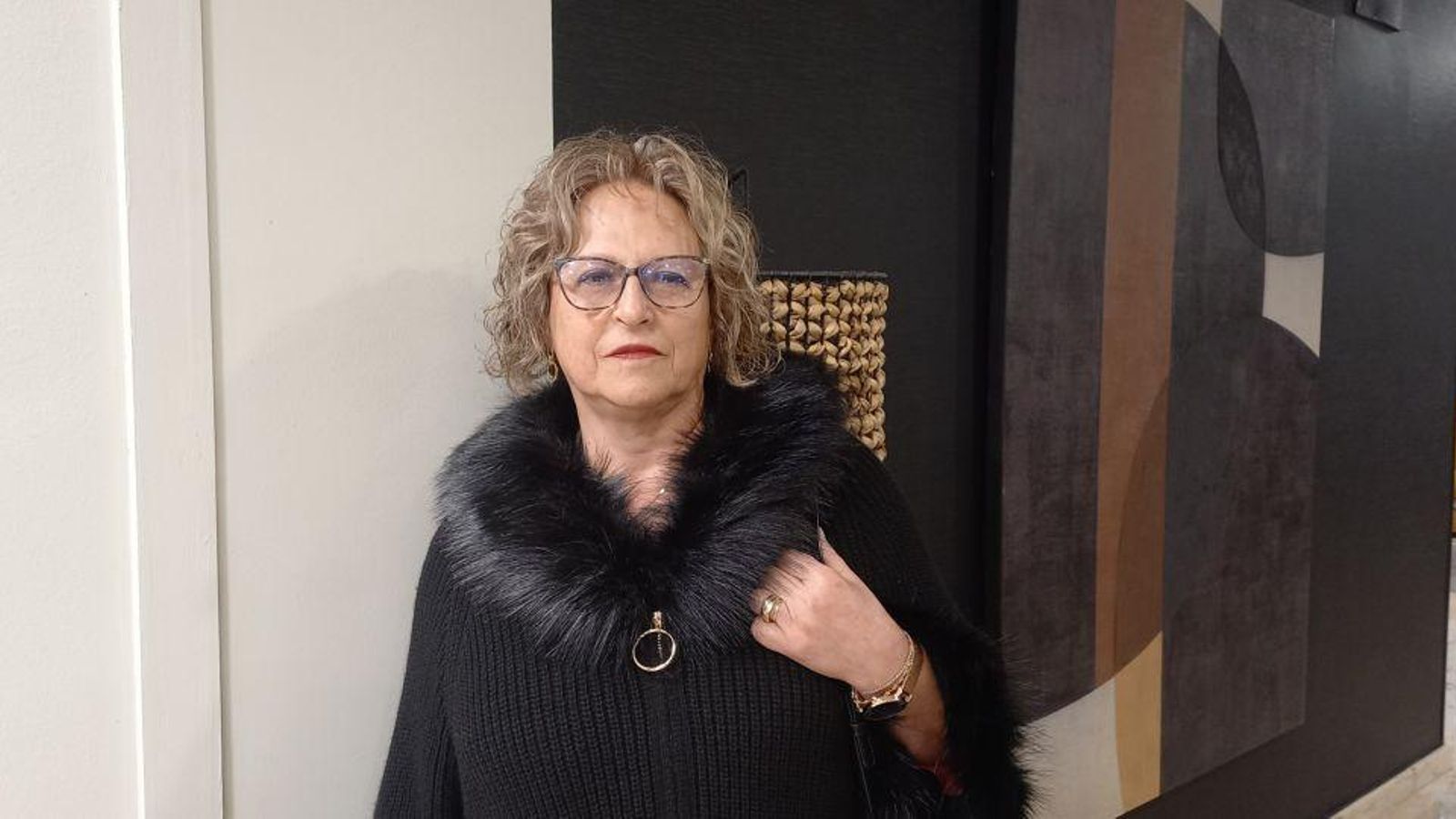 Toña Salgado, auxiliar jubilada