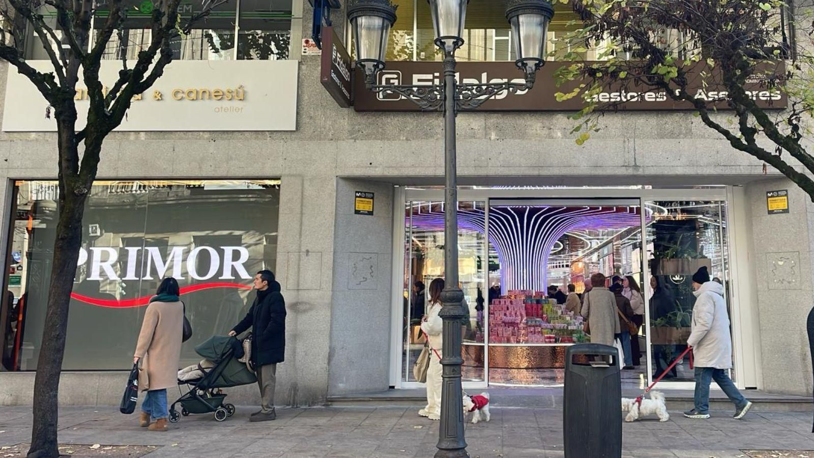 La cadena de perfumerías Primor, abierta en la calle del Paseo de Ourense
