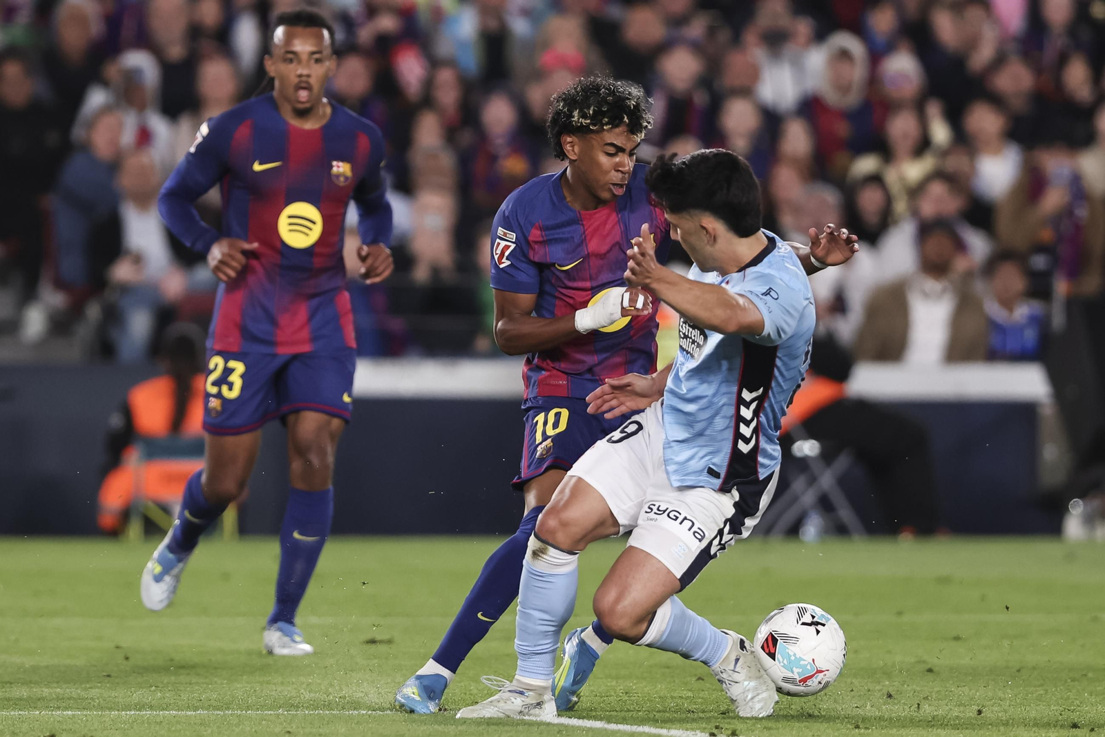 Galería | El partido entre Barcelona y Celta, en imágenes