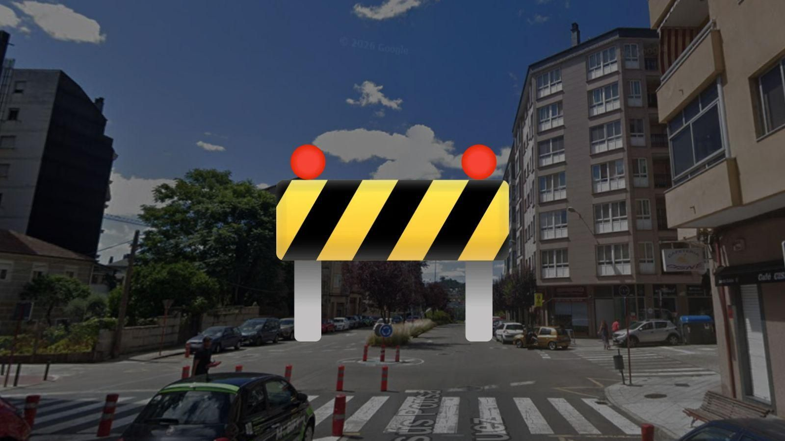 La calle Xesús Pousa estará cortada al tráfico el jueves 26 de marzo