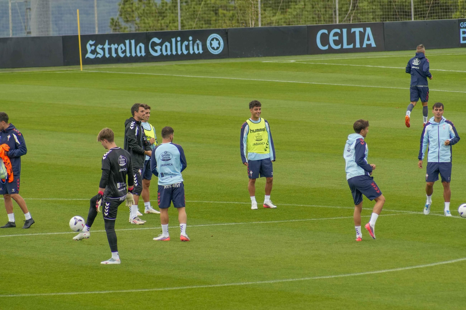 Galería | El Celta prepara su duelo ante Osasuna con Driouech ya incorporado