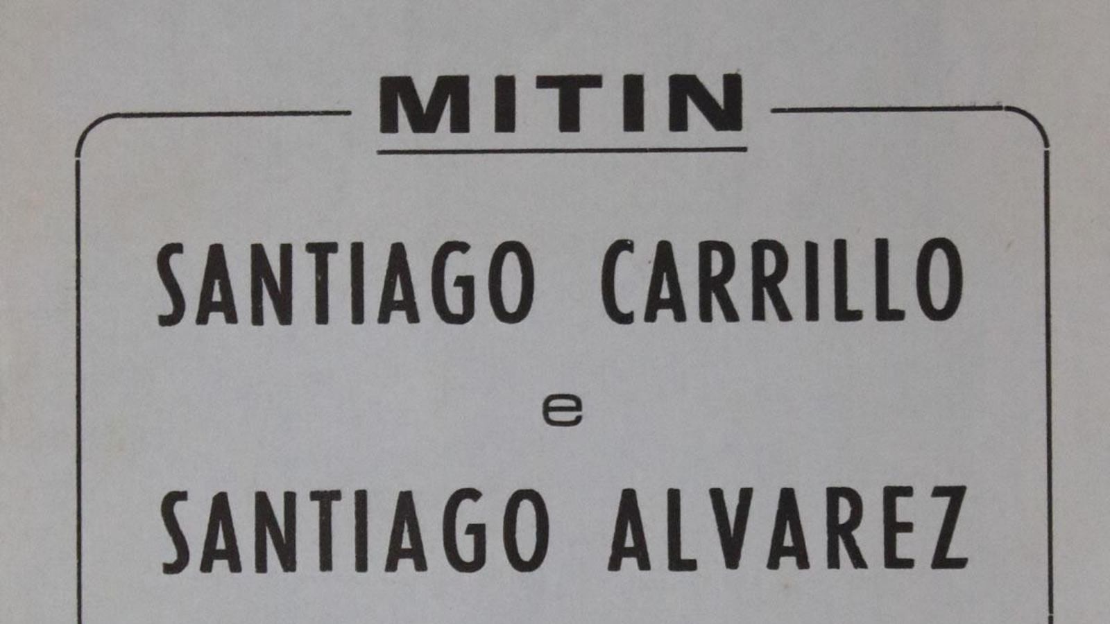 Mitin del PC en Galicia