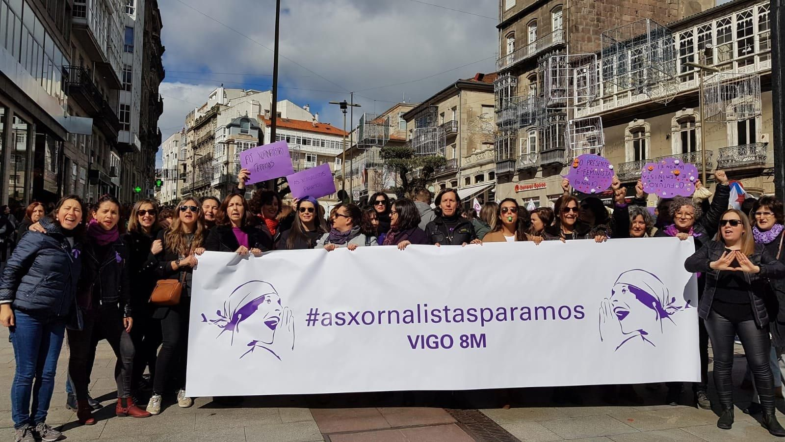 Concentración del 8M en Vigo