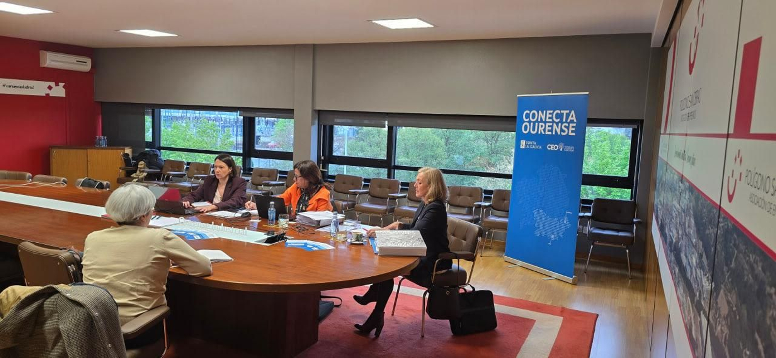 Jornada de asesoramiento en el polígono de San Cibrao.