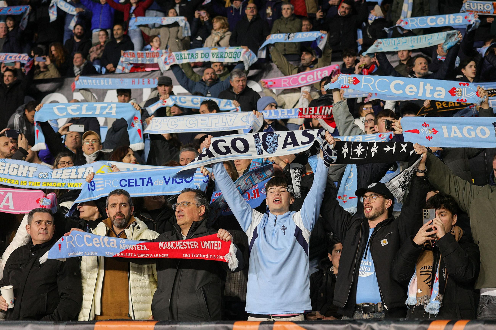 Galería | El Celta recibe al Lille en Balaídos