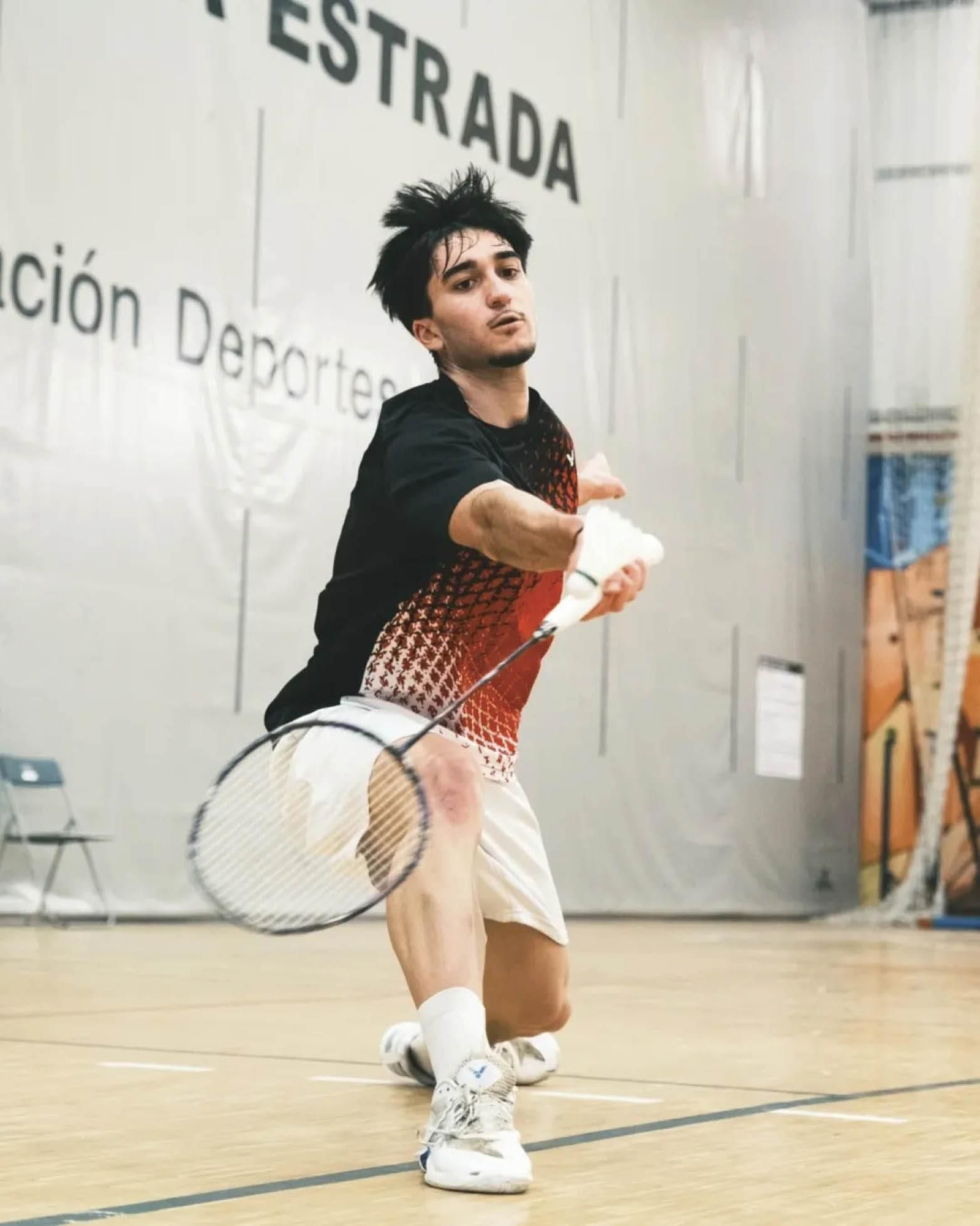 Basilio Porto fue plata tanto en individual como en dobles masculino.