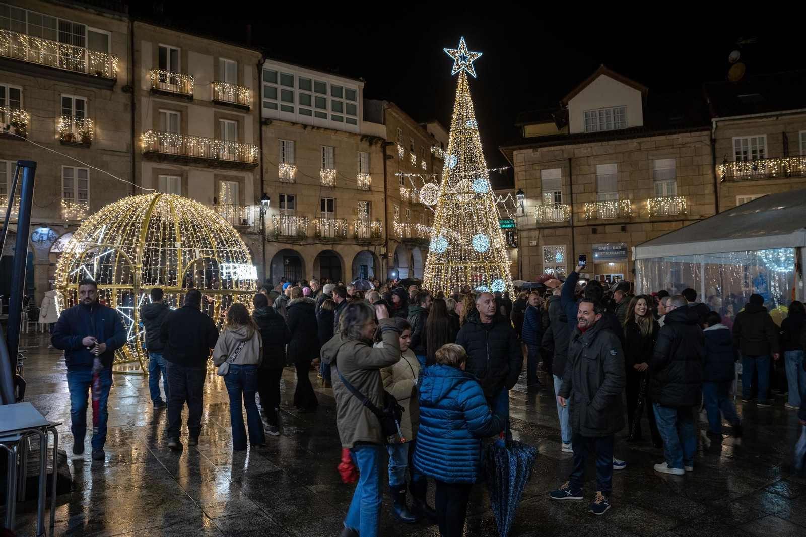 Galería | Ribadavia disfruta del encendido de la Navidad