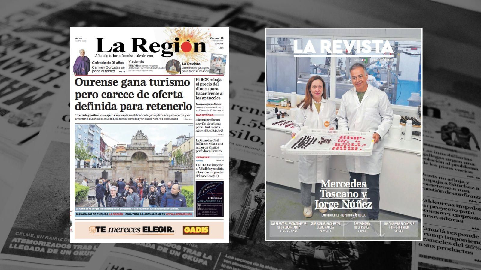 Las portadas de este viernes.