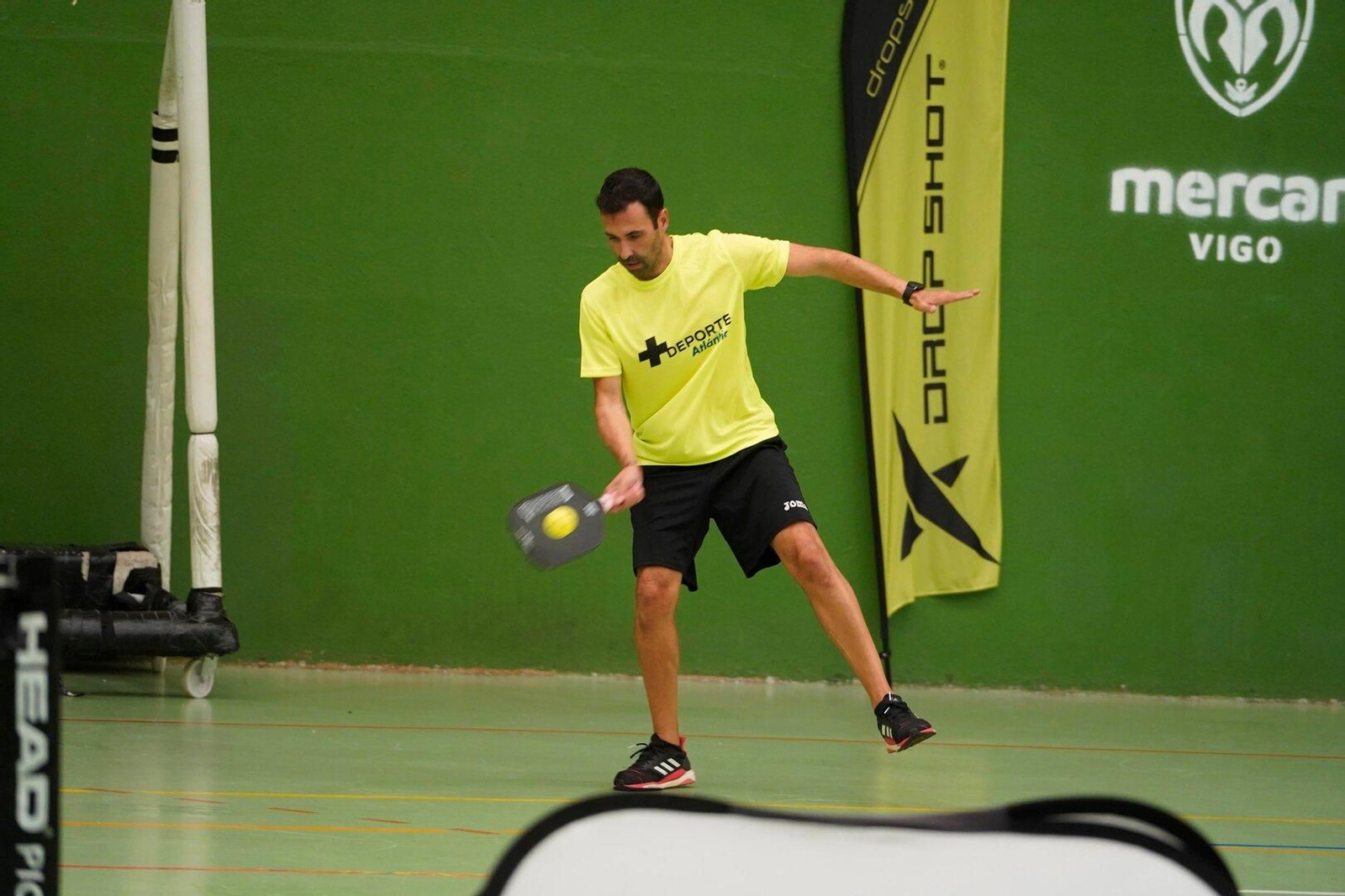 Pickeball con +Deporte Atlántico.