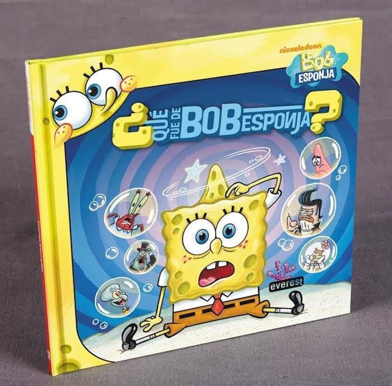 Portada del libro de Bob Esponja que se entregará mañana con el periódico. La colección es de 10 números.