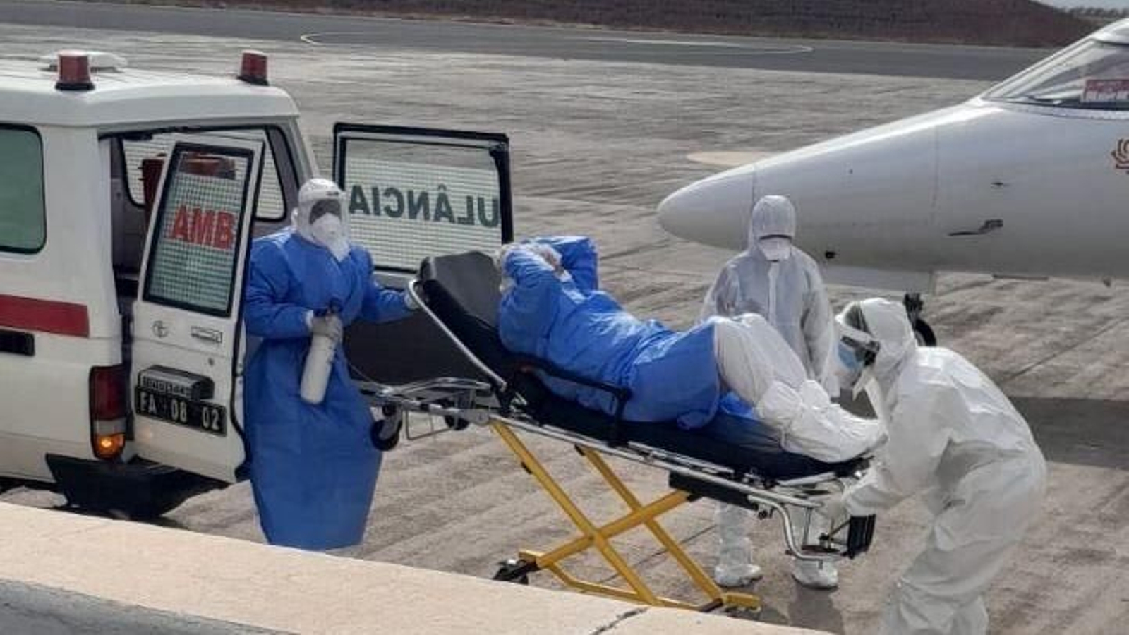 Uno de los sospechosos de tener hantavirus, evacuado a Países Bajos.