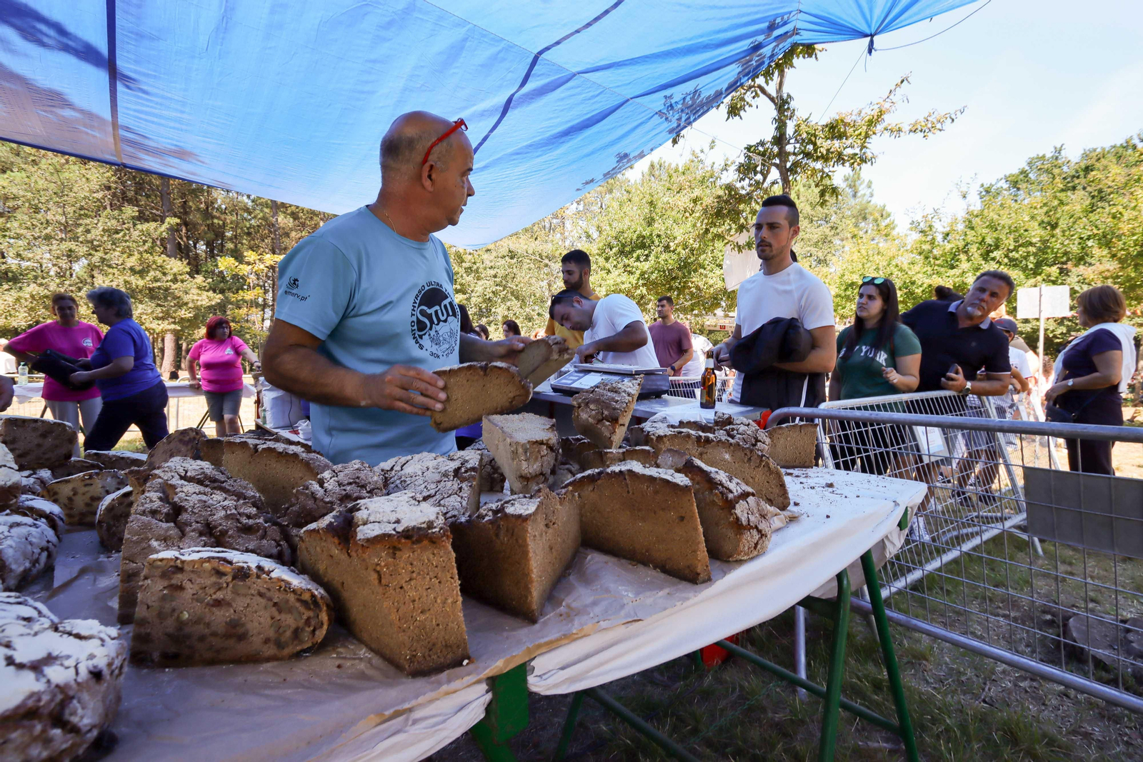 Festa do Pan de Millo de Cabral. Foto J. Santome