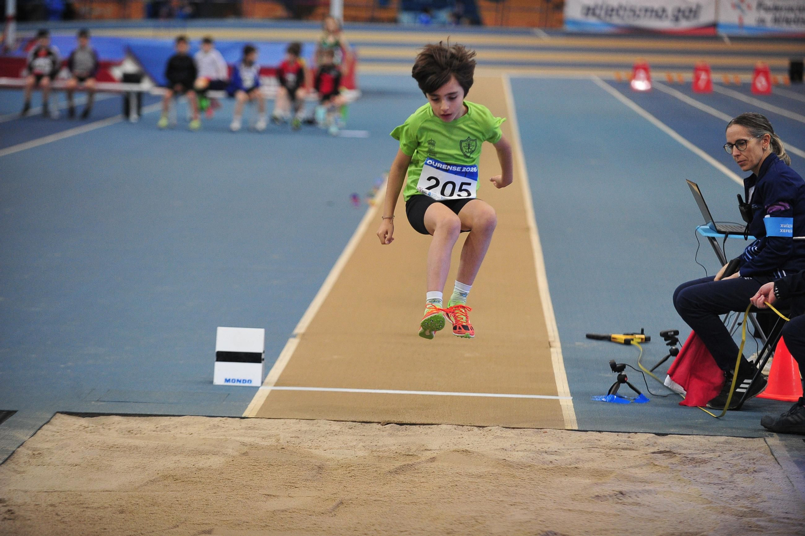 Galería | La cantera del atletismo gallego brilla y disfruta en Expourense