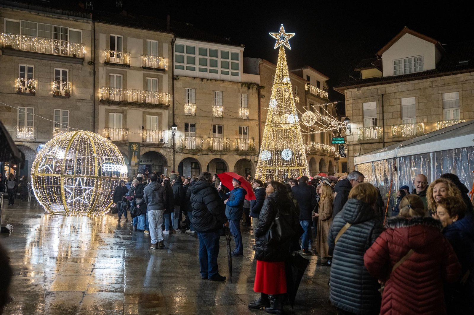 Galería | Ribadavia disfruta del encendido de la Navidad