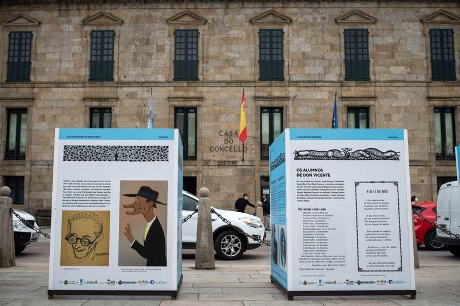 A exposición "Nós naceu en Ourense hai 100 anos" // FOTOS: ÓSCAR PINAL