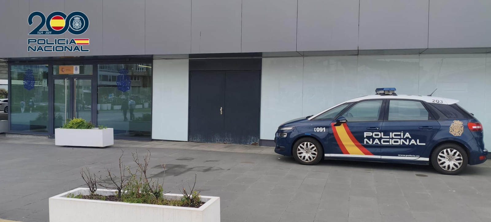 La Policía Nacional en Vialia.