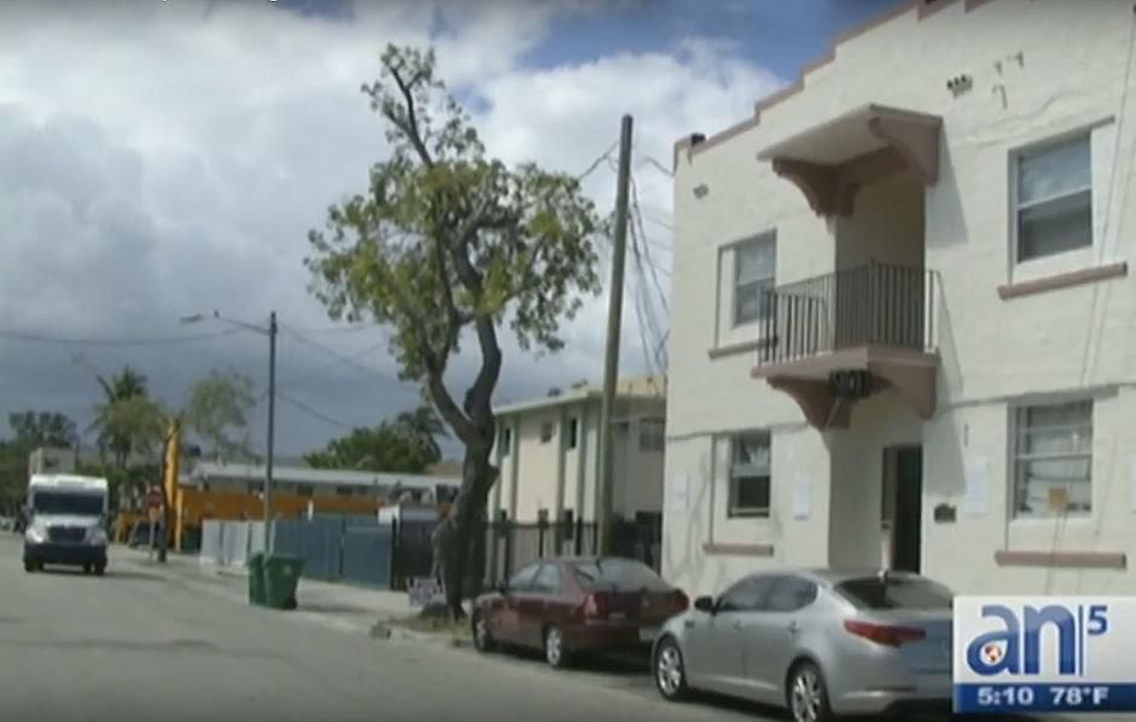 La casa donde se habría cometido el parricidio.