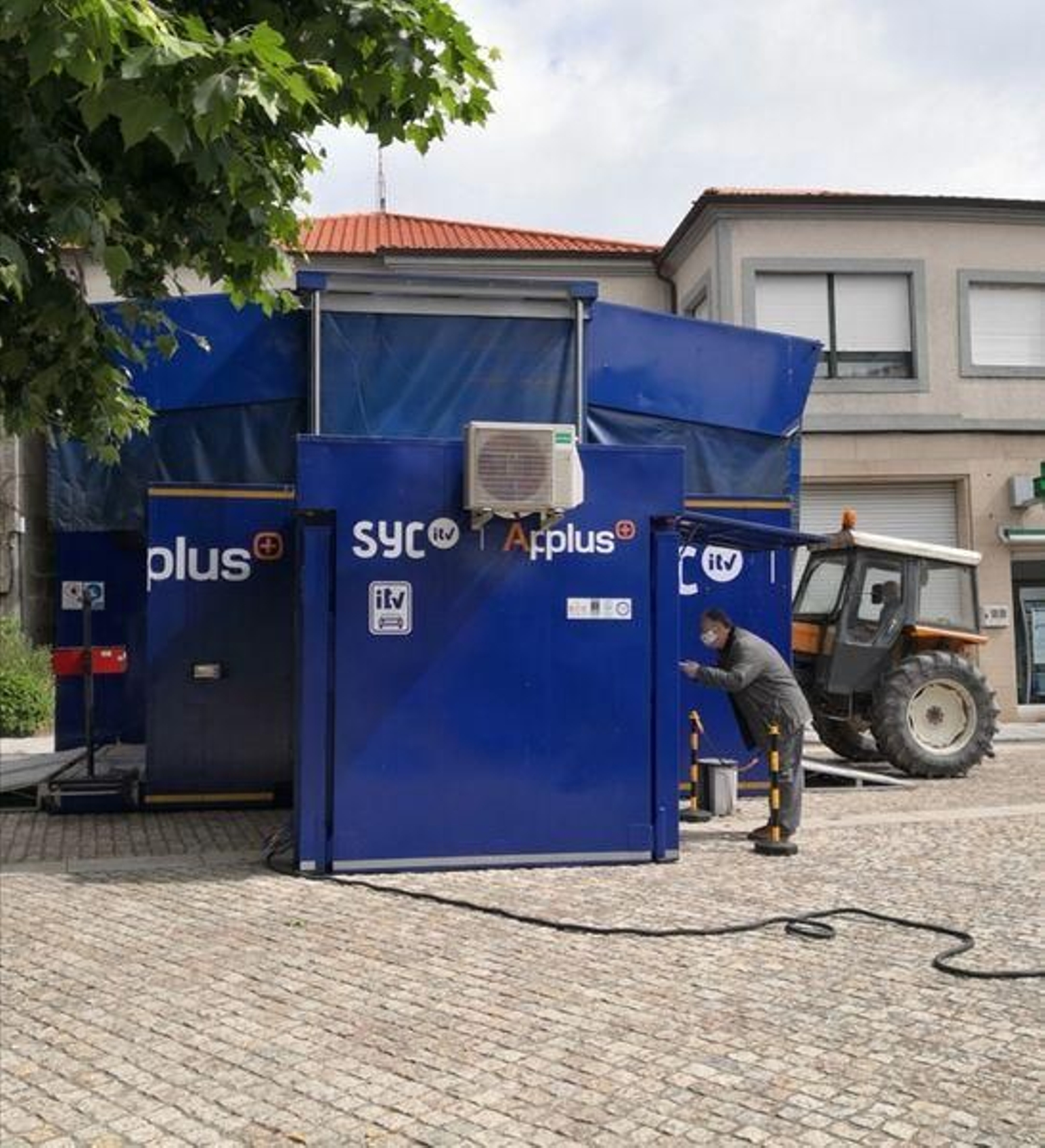 Imagen de archivo de una unidad móvil.