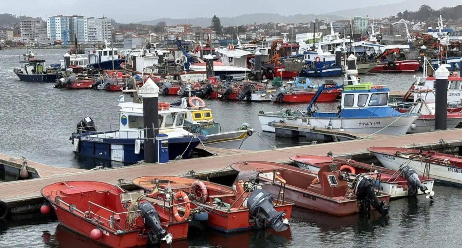 Puerto de Tragove en Cambados