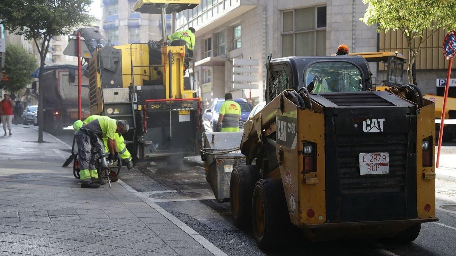 Las obras del firme de la avenida de La Habana continuarán hasta el 6 de julio.