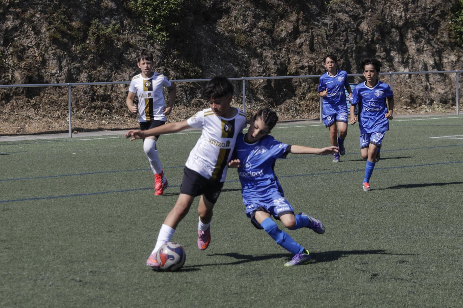 Los pequeños vibraron en San Rosendo con el Trofeo de fútbol Concello de Celanova
