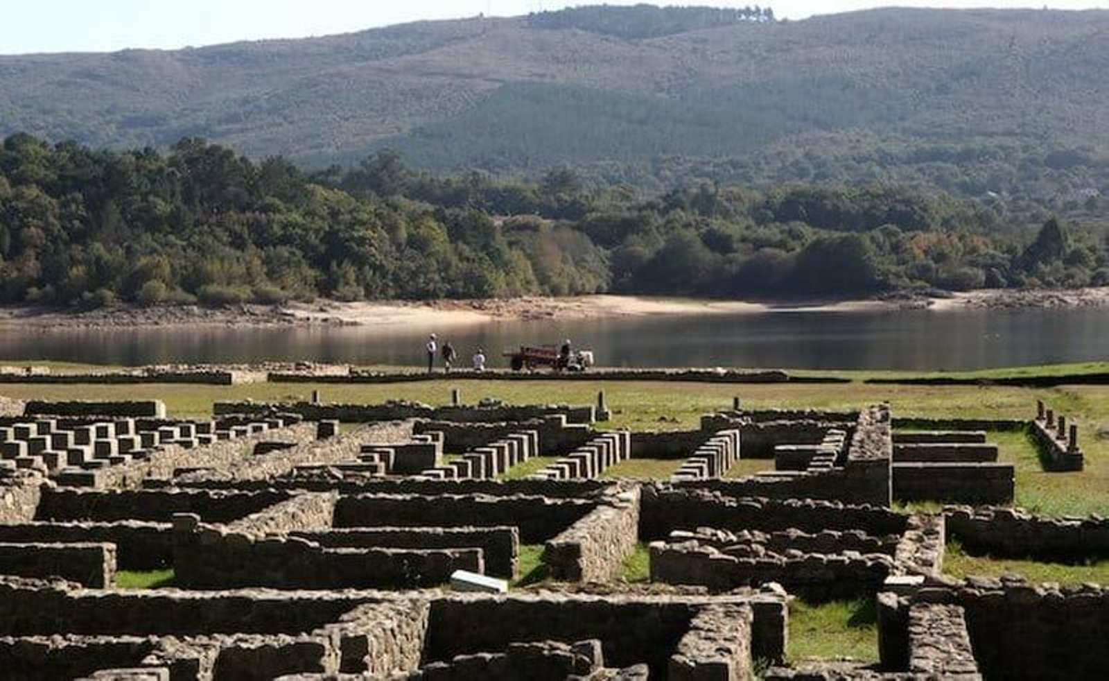 El yacimiento arqueológico romano del Aquis Querquennis, en el Concello ce Bande.