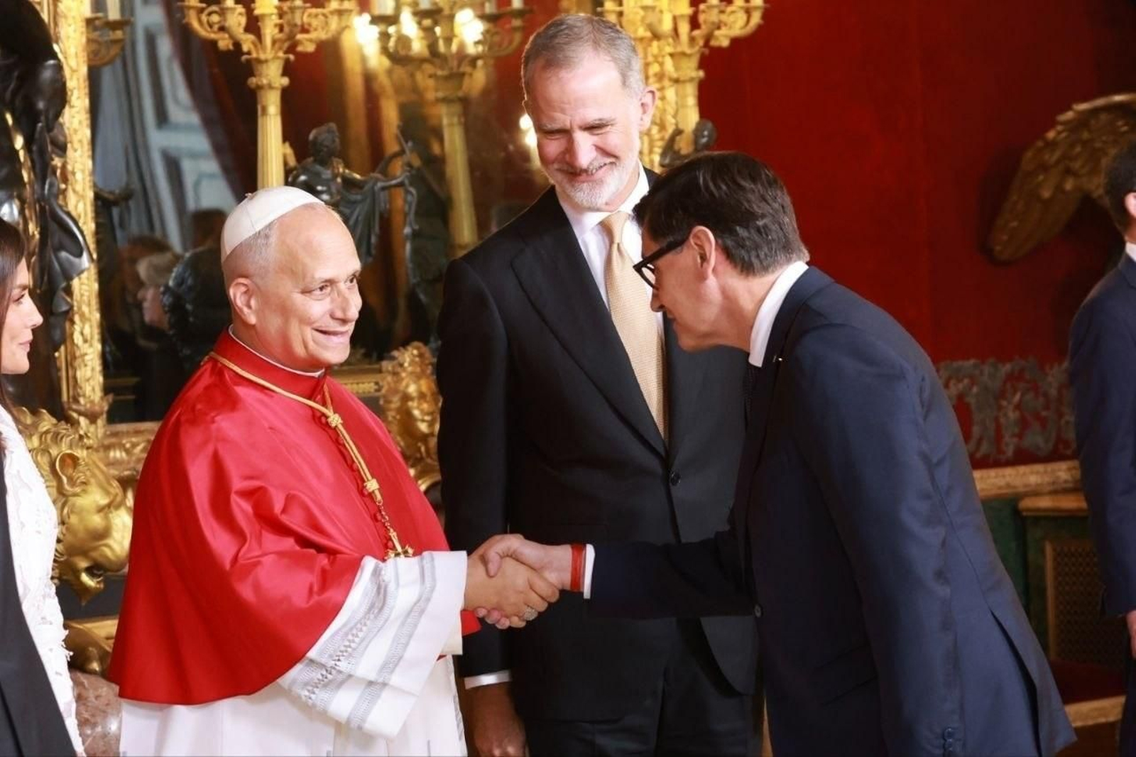 Galería | Así fue el primer día de la visita del papa León XIV en Madrid, en fotografías