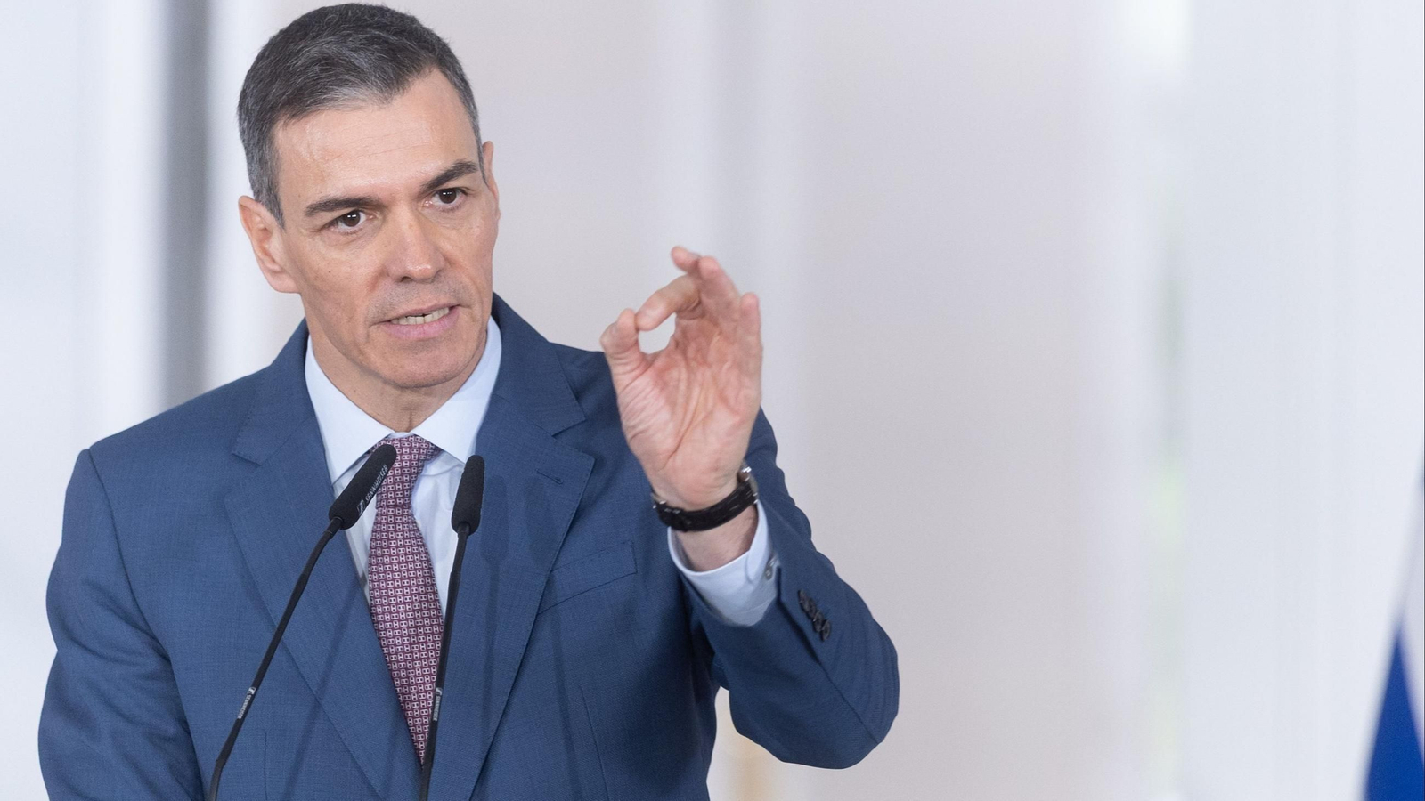 El presidente de España, Pedro Sánchez.