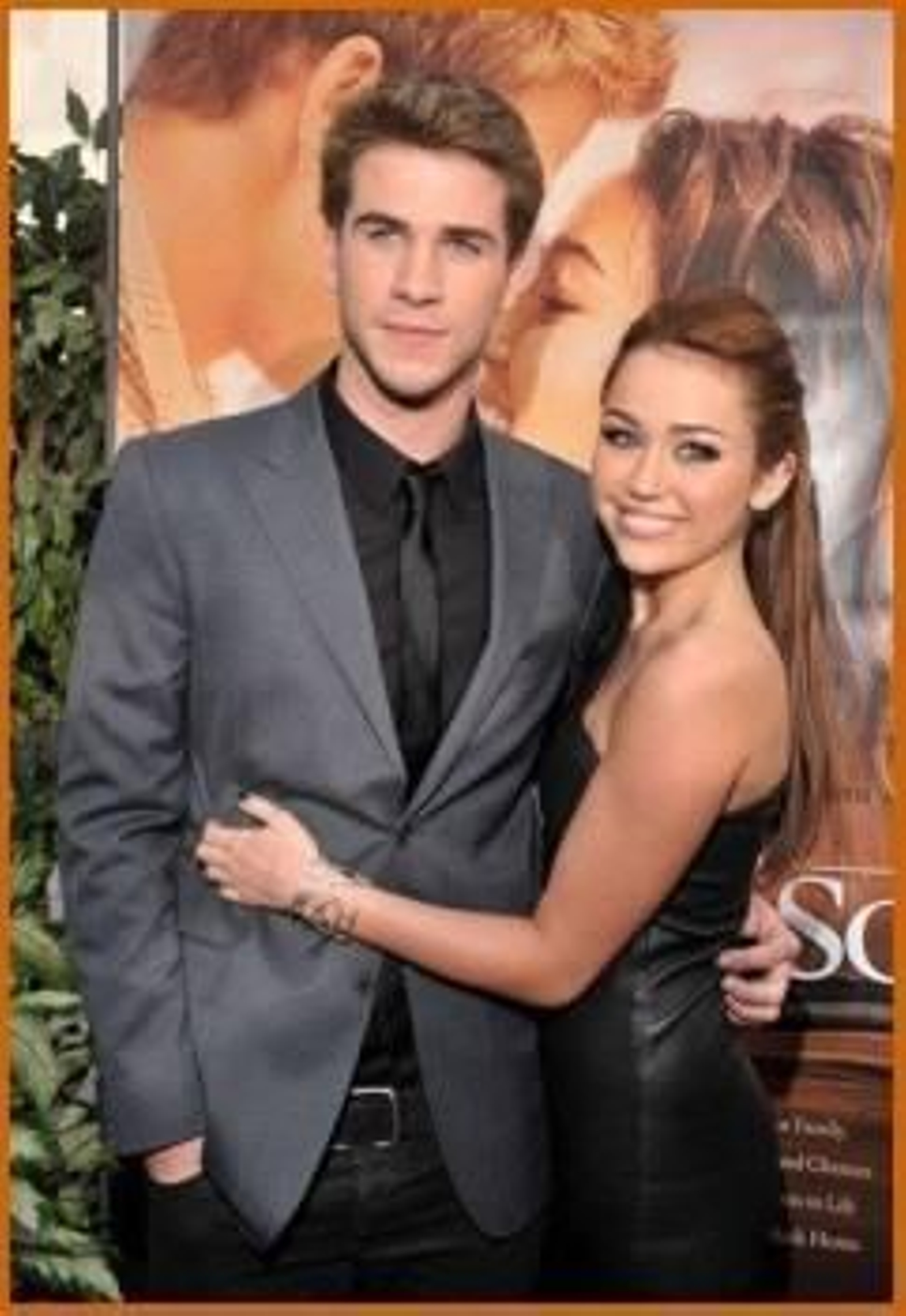 Liam Hemsworth y Miley Cyrus  (Foto: Archivo)