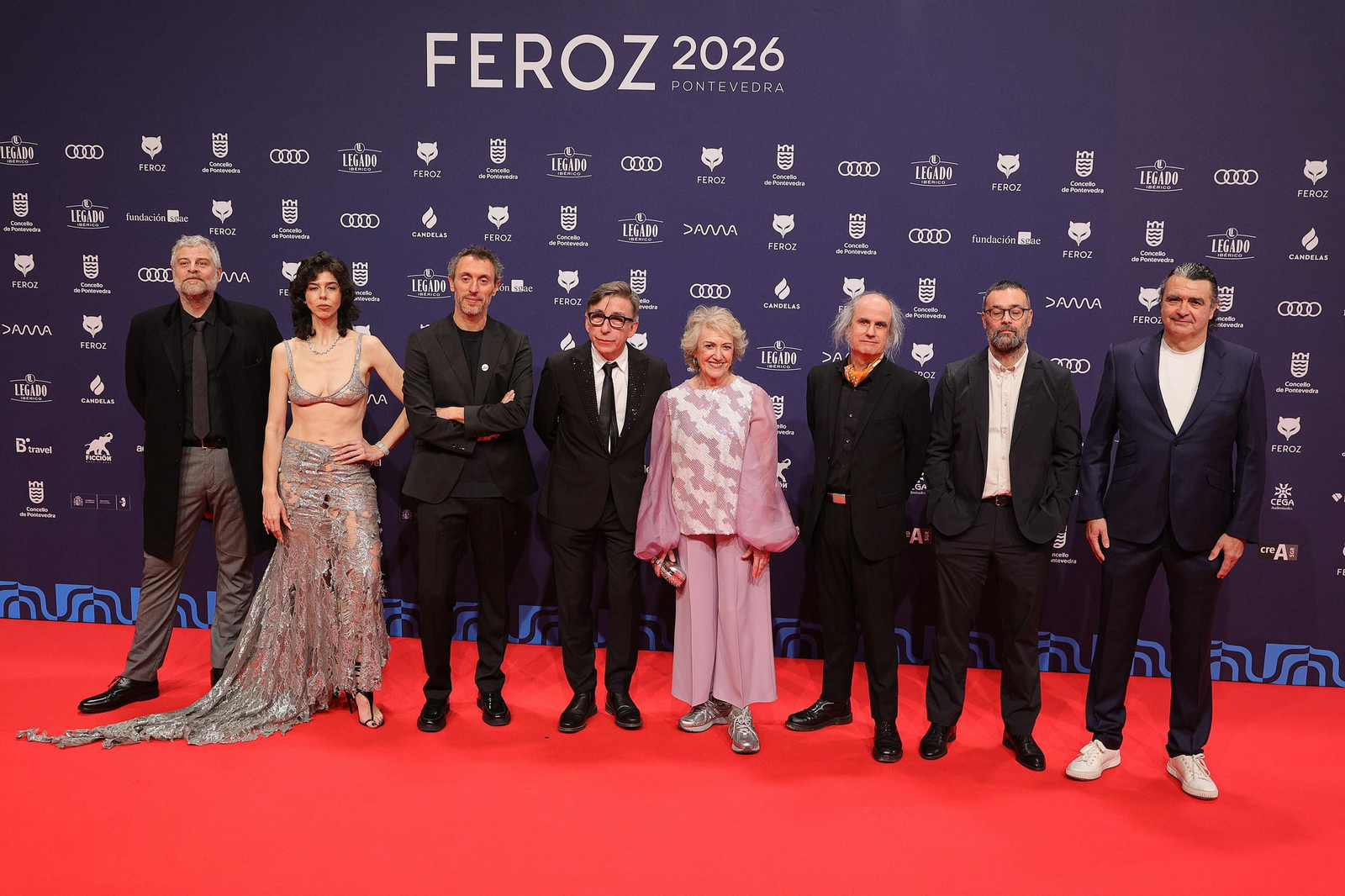Galería | La alfombra roja de los Premios Feroz 2026 en Pontevedra