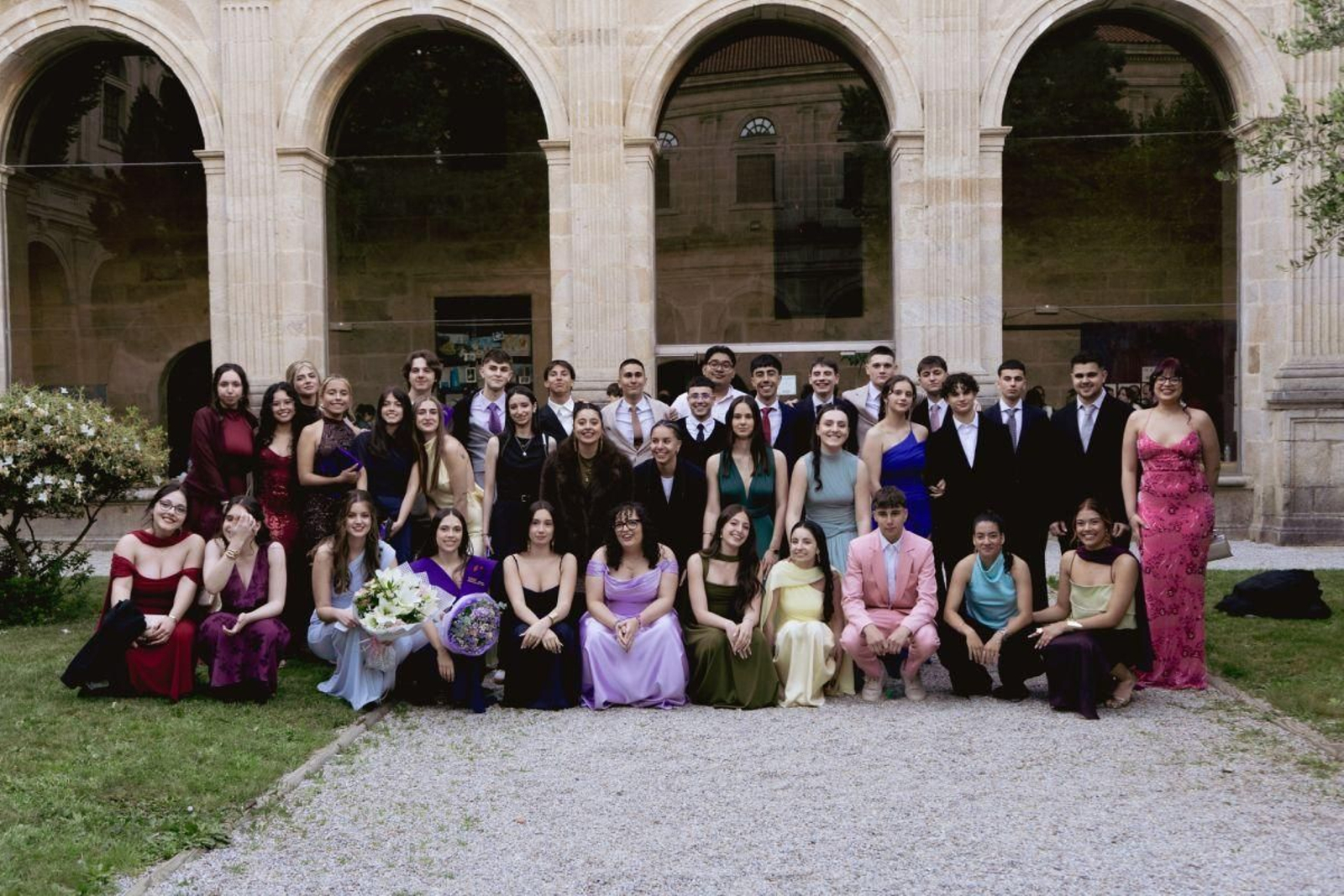 Alumnos graduados en el IES Celanova.