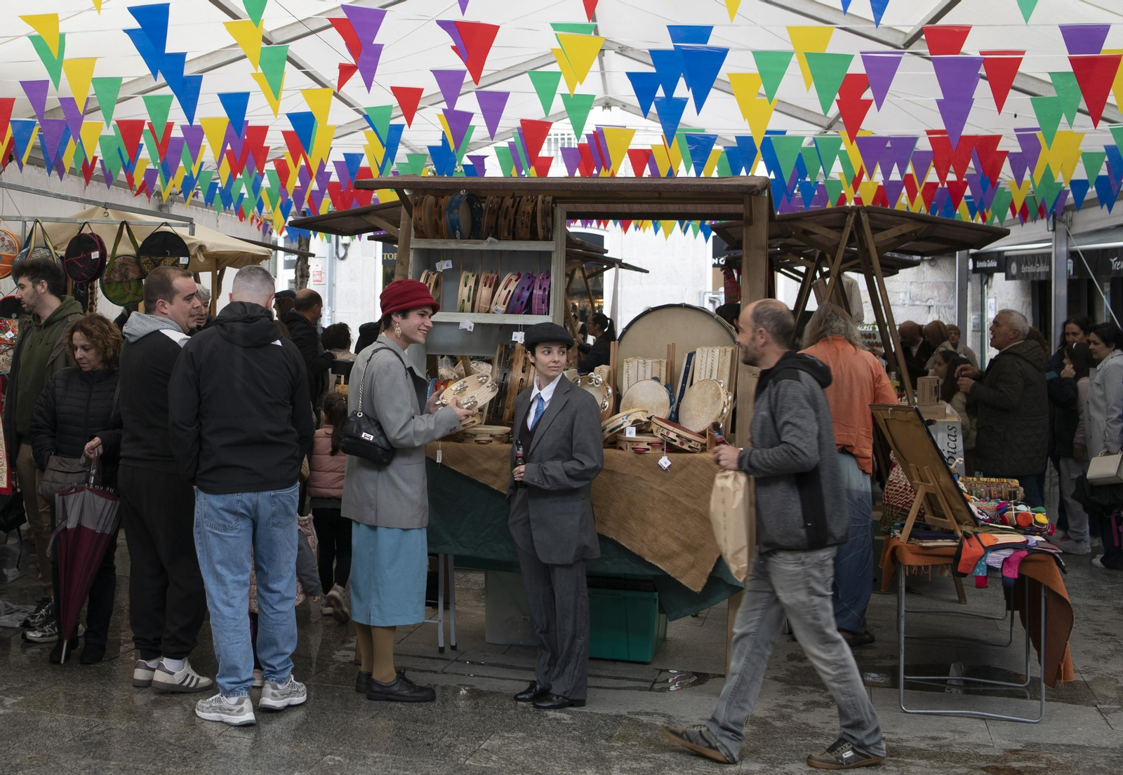 Galería | Xinzo de Limia viaja 50 años al pasado y celebra la 5ª Feira da Mozas