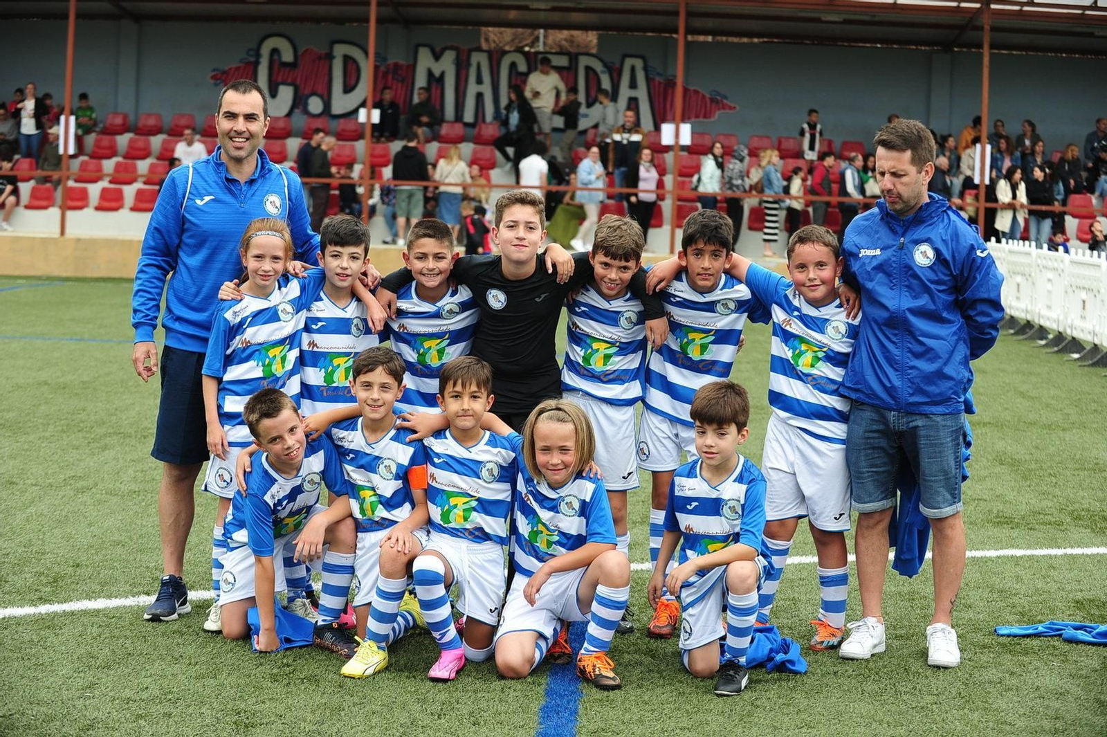 La plantilla de las Escuelas Deportivas de Celanova